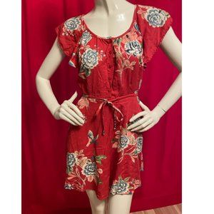 Angie Floral Print MIni Dress Size XS